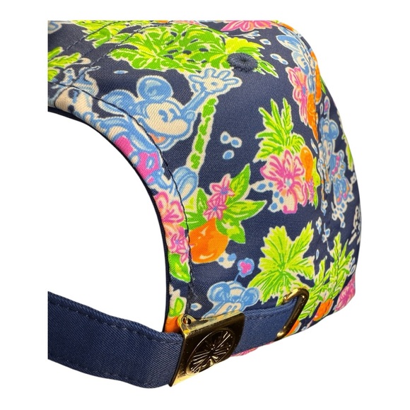 Disney Blue and Pink Floral Cap NEW #7 main image 4
